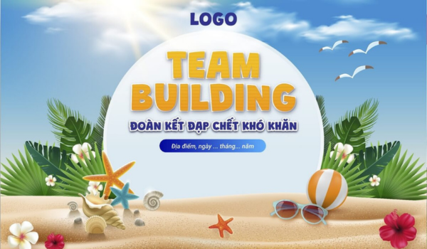 backdrop team building vector miễn phí chất lượng cao