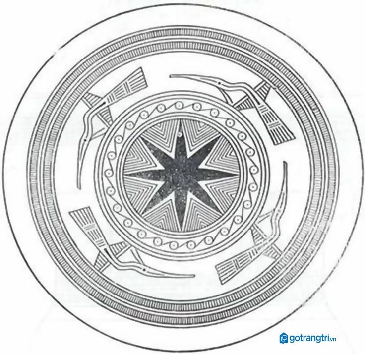 Vector trống đồng 