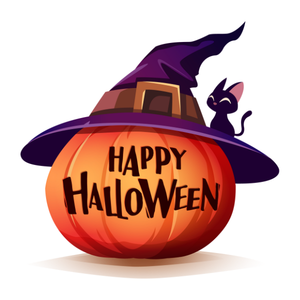  Hình bí ngô Halloween vector cho trang trí