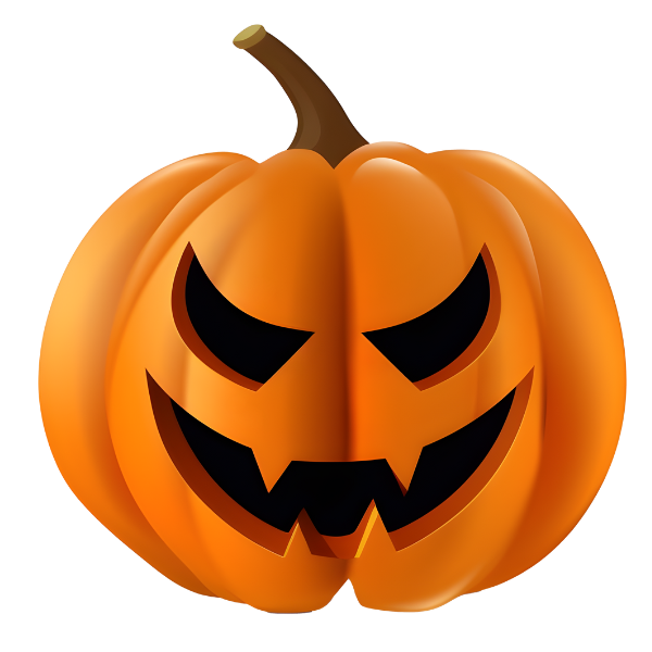  Hình bí ngô Halloween vector cho trang trí