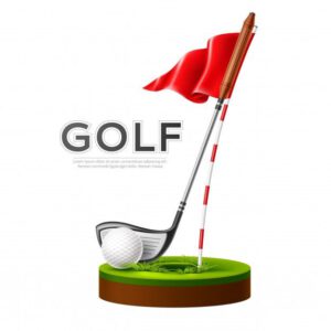 Golf vector