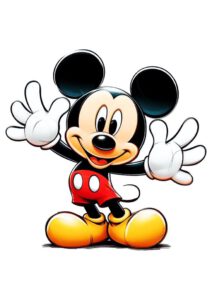 Chuột mickey  vector